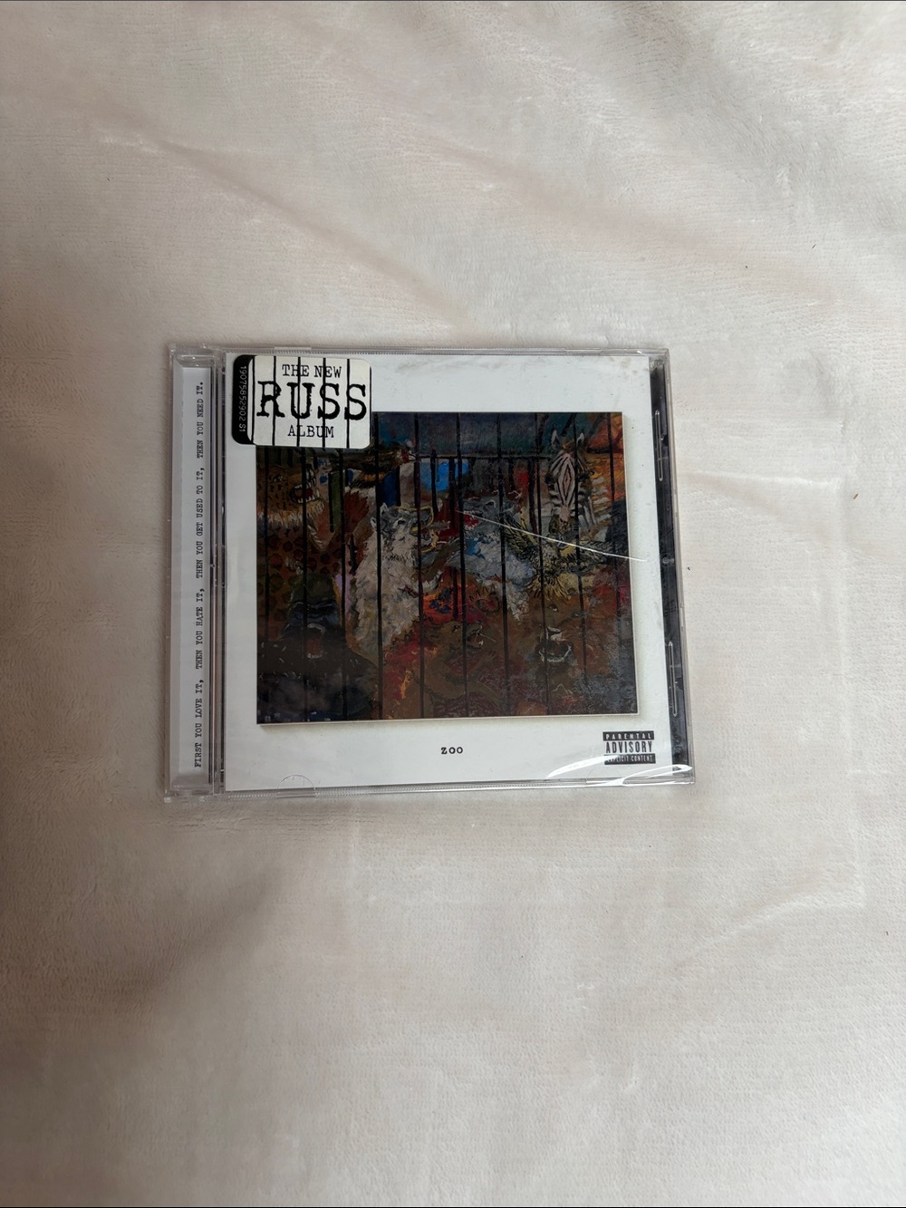 Russ Zoo CD - White Border with Colorful Artwork